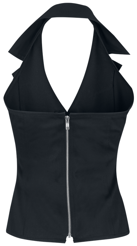 Top Rockabilly de Gothicana by EMP - Dita - S à XXL - pour Femme - noir - Gothicana by EMP - View 2