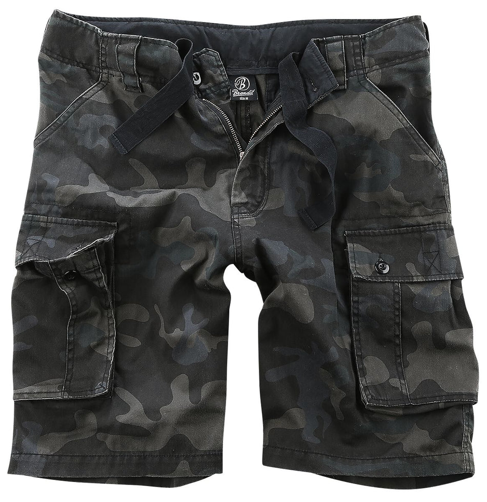 Short  de Brandit - Short Cody Vintage - S à 7XL - pour Homme - camouflage sombre - Brandit