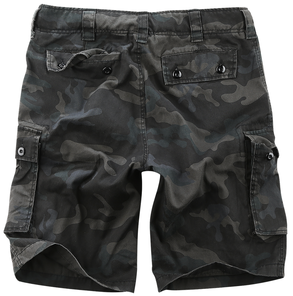 Short  de Brandit - Short Cody Vintage - S à 7XL - pour Homme - camouflage sombre - Brandit - View 2