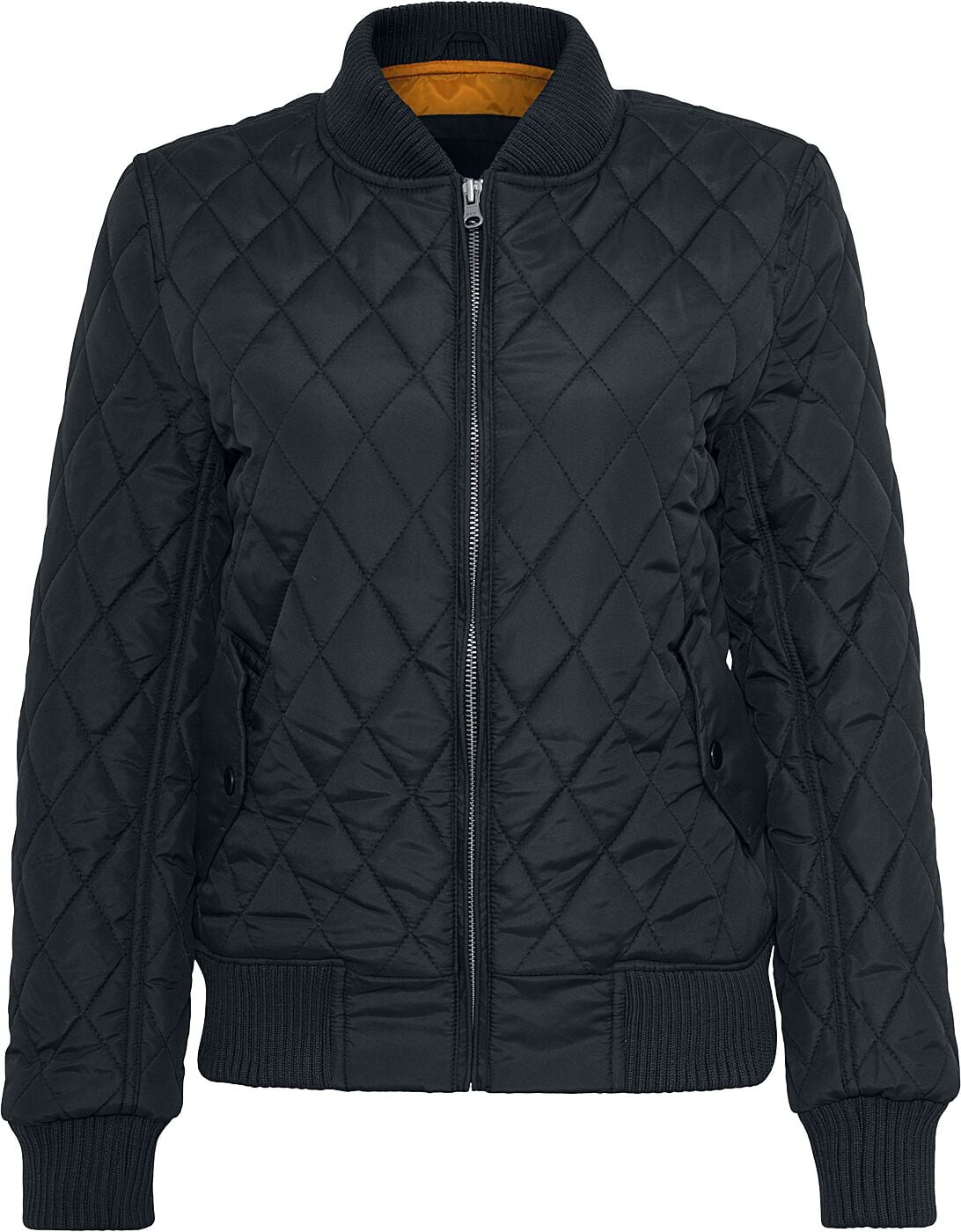 Veste mi-saison  de Urban Classics - Ladies Diamond Quilt Nylon Jacket - XS à XL - pour Femme - noir - Urban Classics