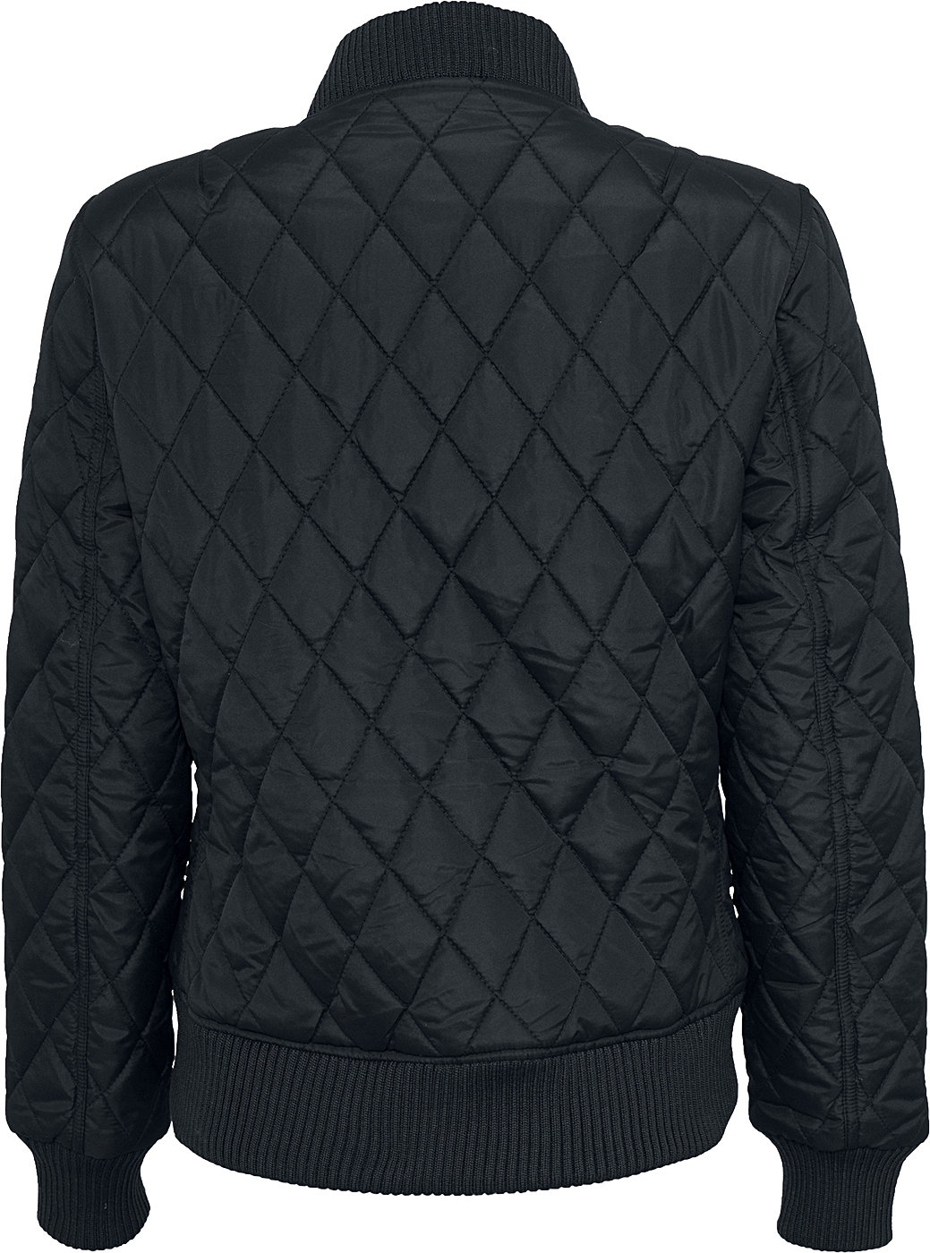 Veste mi-saison  de Urban Classics - Ladies Diamond Quilt Nylon Jacket - XS à XL - pour Femme - noir - Urban Classics - View 2