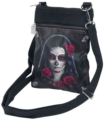 Sac à bandoulière Gothic de Nemesis Now - Sugar Skull - pour Unisexe - Standard - Nemesis Now