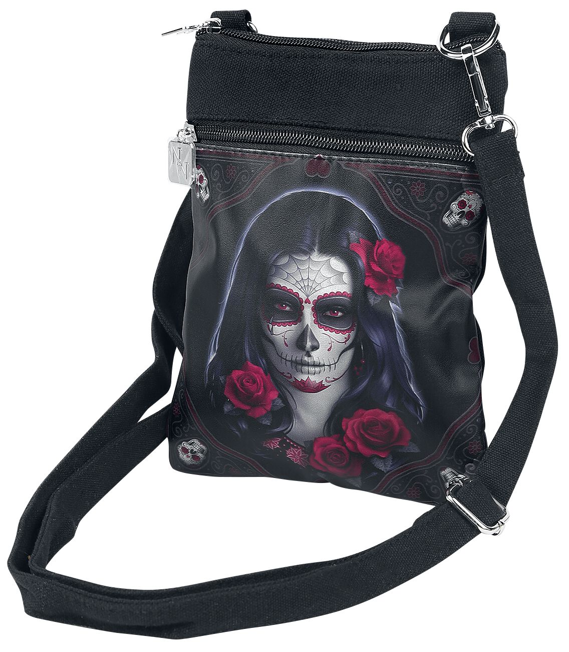 Sac à bandoulière Gothic de Nemesis Now - Sugar Skull - pour Unisexe - Standard - Nemesis Now