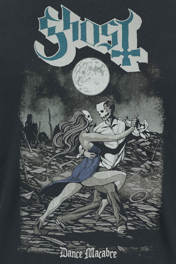 T-Shirt Manches courtes  de Ghost - Dance Macabre - S à 4XL - pour Homme - noir - Ghost - View 2