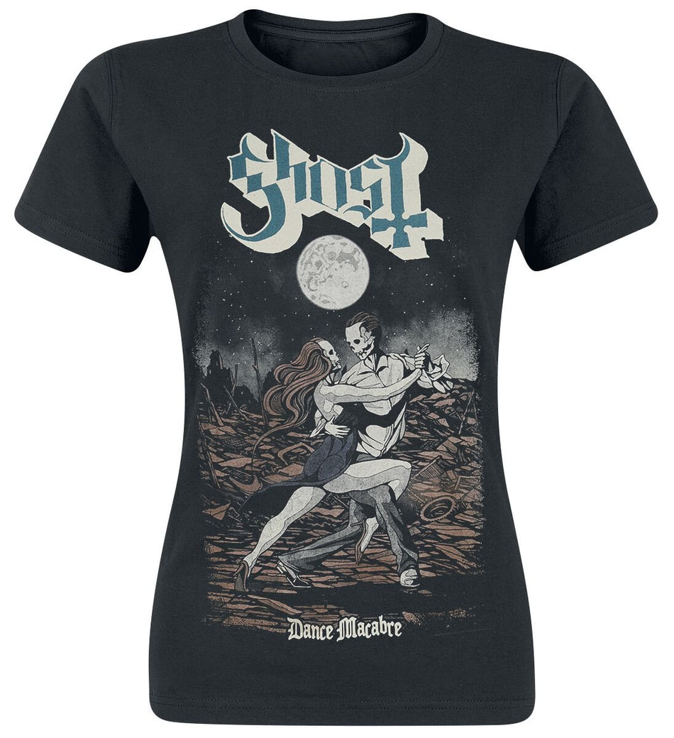 T-Shirt Manches courtes  de Ghost - Dance Macabre - S à XXL - pour Femme - noir - Ghost