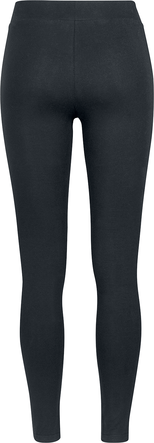Legging  de Urban Classics - Leggings Femme Avec Empiècements En Dentelle - XS à 5XL - pour Femme - noir - Urban Classics - View 2