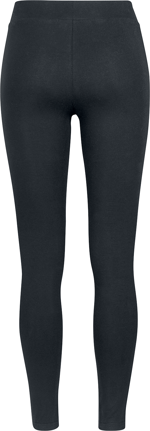 Legging  de Urban Classics - Leggings Femme Avec Empiècements En Dentelle - XS à 5XL - pour Femme - noir - Urban Classics - View 2