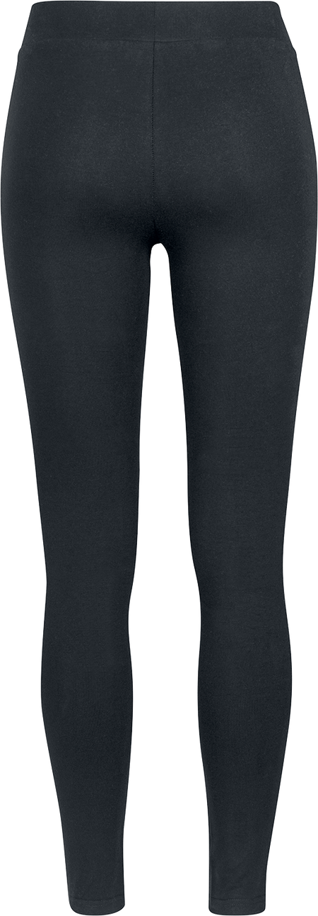 Legging  de Urban Classics - Leggings Femme Avec Empiècements En Dentelle - XS à 5XL - pour Femme - noir - Urban Classics - View 2