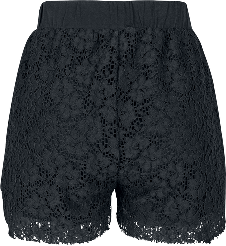 Short  de Urban Classics - Short Femme En Dentelle - XS à XL - pour Femme - noir - Urban Classics - View 2