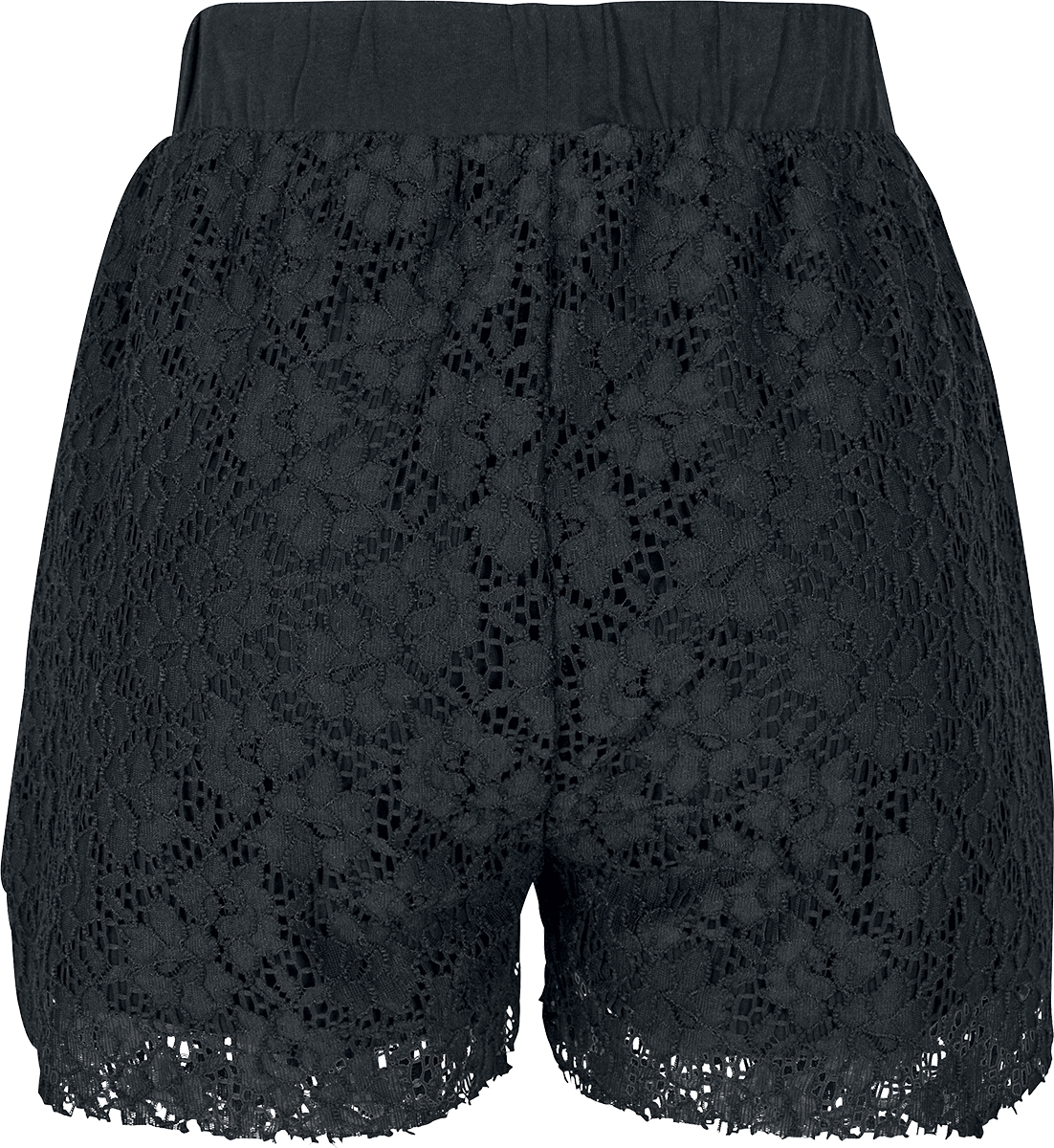 Short  de Urban Classics - Short Femme En Dentelle - XS à XL - pour Femme - noir - Urban Classics - View 2