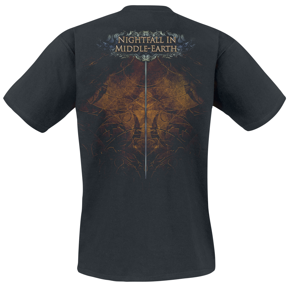 T-Shirt Manches courtes  de Blind Guardian - Nightfall In Middle Earth - M à XXL - pour Homme - noir - Blind Guardian - View 2