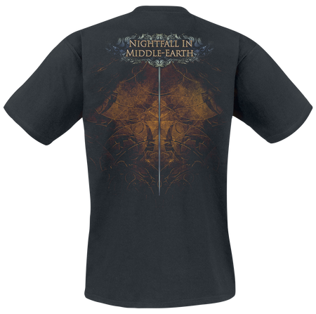 T-Shirt Manches courtes  de Blind Guardian - Nightfall In Middle Earth - M à XXL - pour Homme - noir - Blind Guardian - View 2