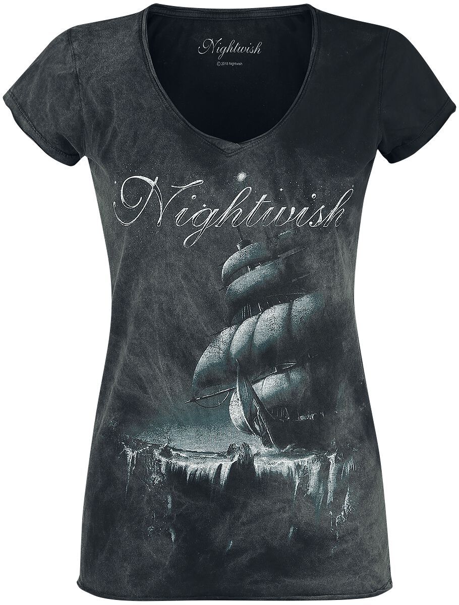 T-Shirt Manches courtes  de Nightwish - Woe To All - S à 4XL - pour Femme - noir - Nightwish