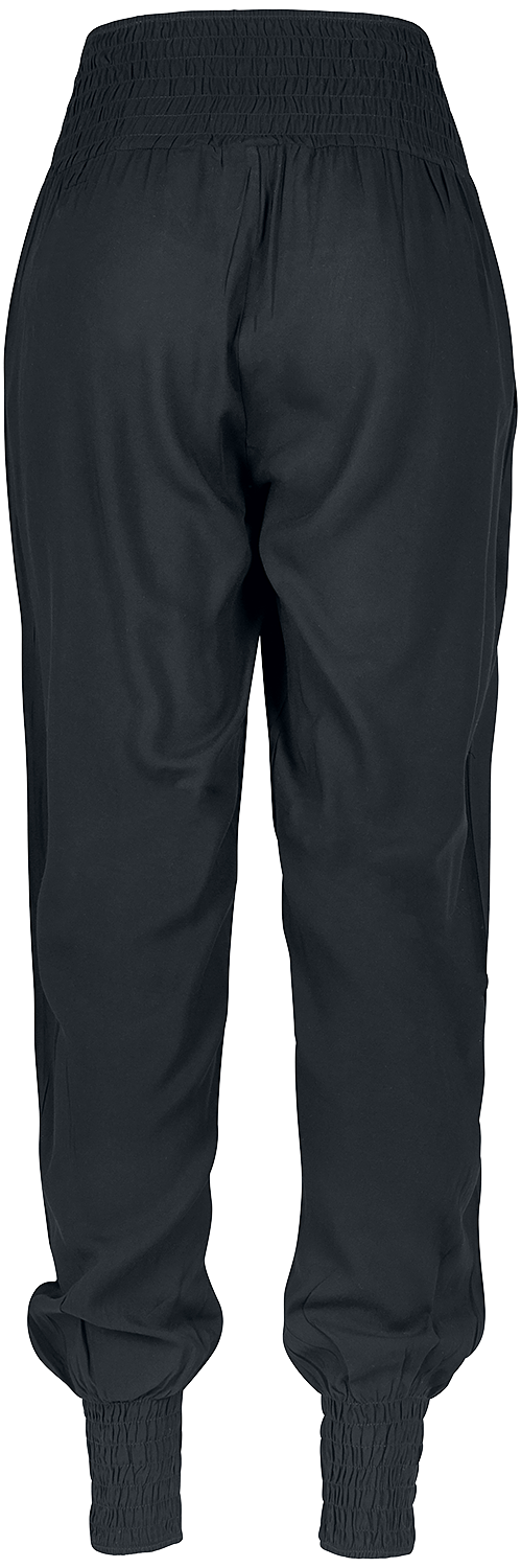 Pantalon en toile  de Urban Classics - Pantalon Sarong Femme - XS à 4XL - pour Femme - noir - Urban Classics - View 2