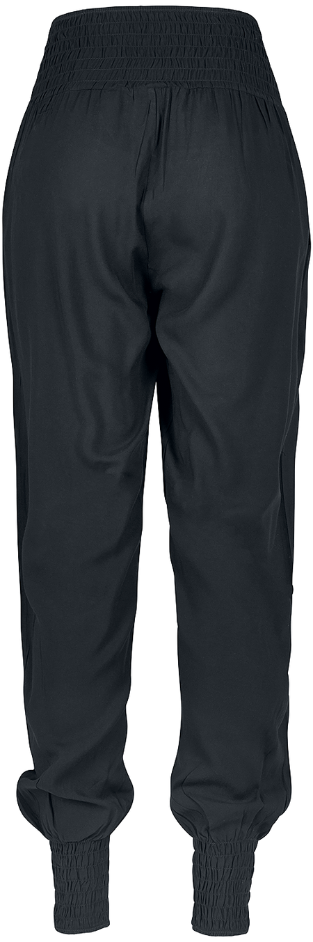 Pantalon en toile  de Urban Classics - Pantalon Sarong Femme - XS à 5XL - pour Femme - noir - Urban Classics - View 2