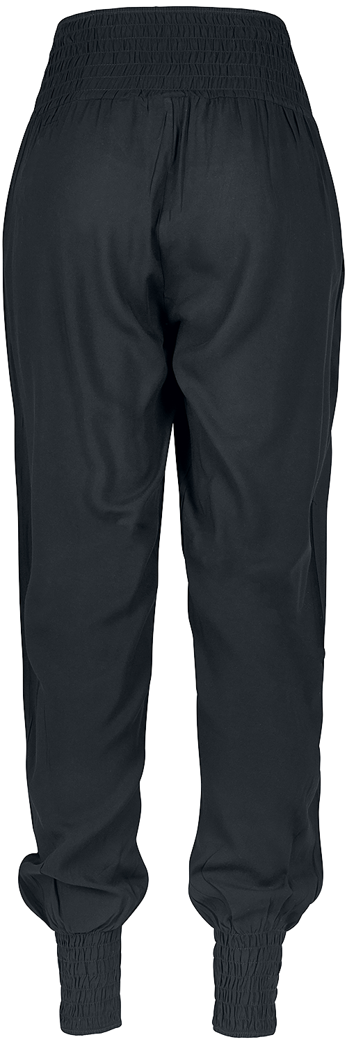 Pantalon en toile  de Urban Classics - Pantalon Sarong Femme - XS à 5XL - pour Femme - noir - Urban Classics - View 2