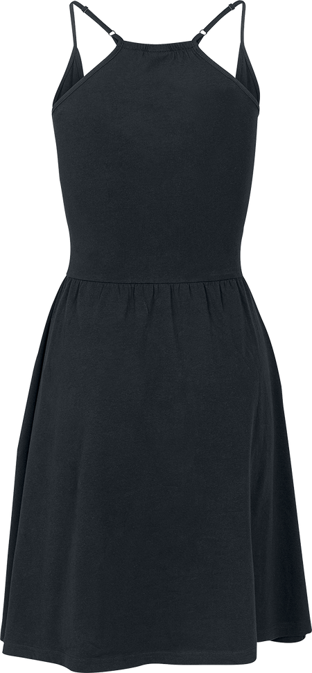 Robe courte  de Urban Classics - Robe Bretelles Fines - XS à L - pour Femme - noir - Urban Classics - View 2