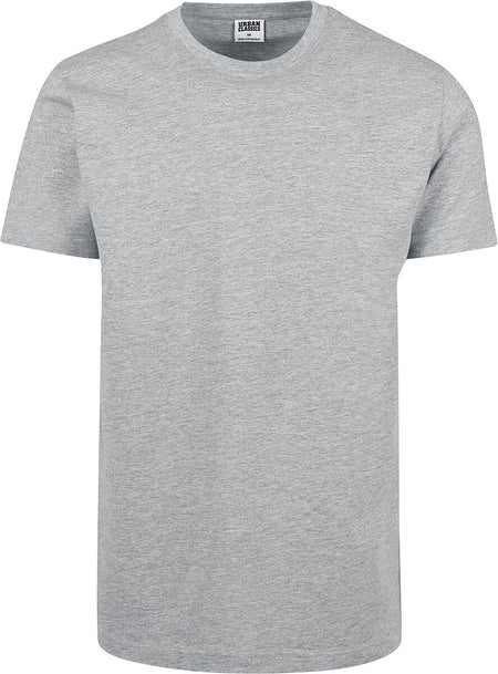 T-Shirt Manches courtes  de Urban Classics - T-Shirt Basique - XL - pour Homme - gris chiné - Urban Classics