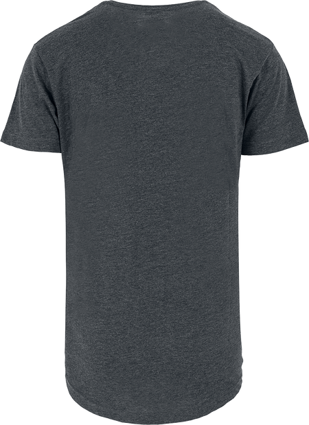 T-Shirt Manches courtes  de Urban Classics - T-shirt Long - S à 3XL - pour Homme - anthracite - Urban Classics - View 2