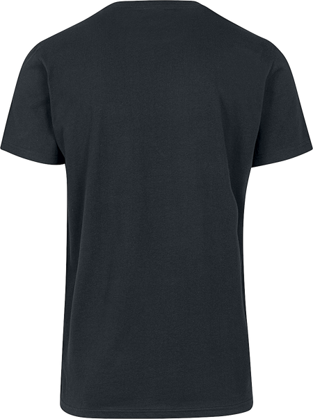 T-Shirt Manches courtes  de Urban Classics - T-Shirt Bande À Carreaux - XL - pour Homme - noir - Urban Classics - View 2