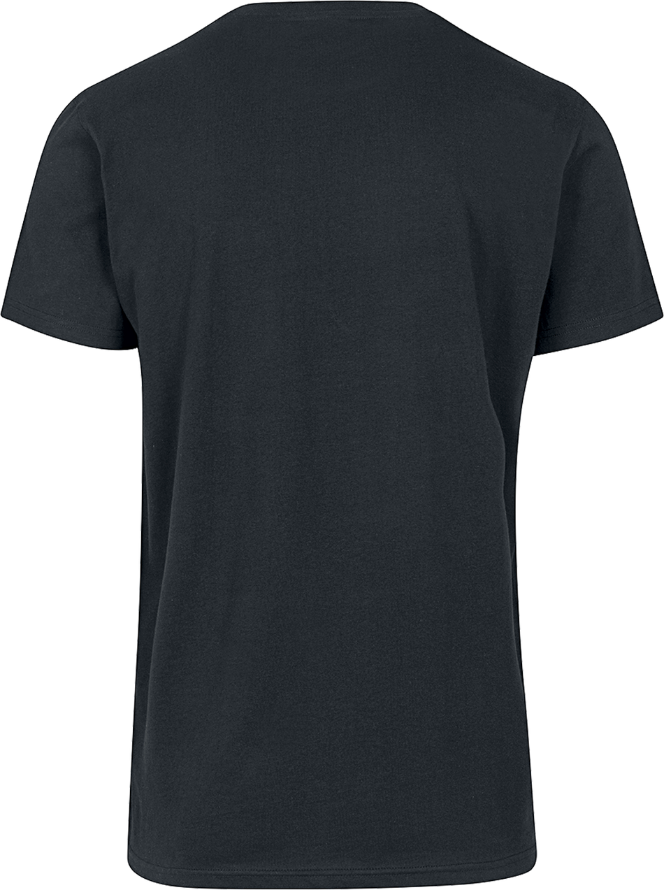 T-Shirt Manches courtes  de Urban Classics - T-Shirt Bande À Carreaux - XL - pour Homme - noir - Urban Classics - View 2