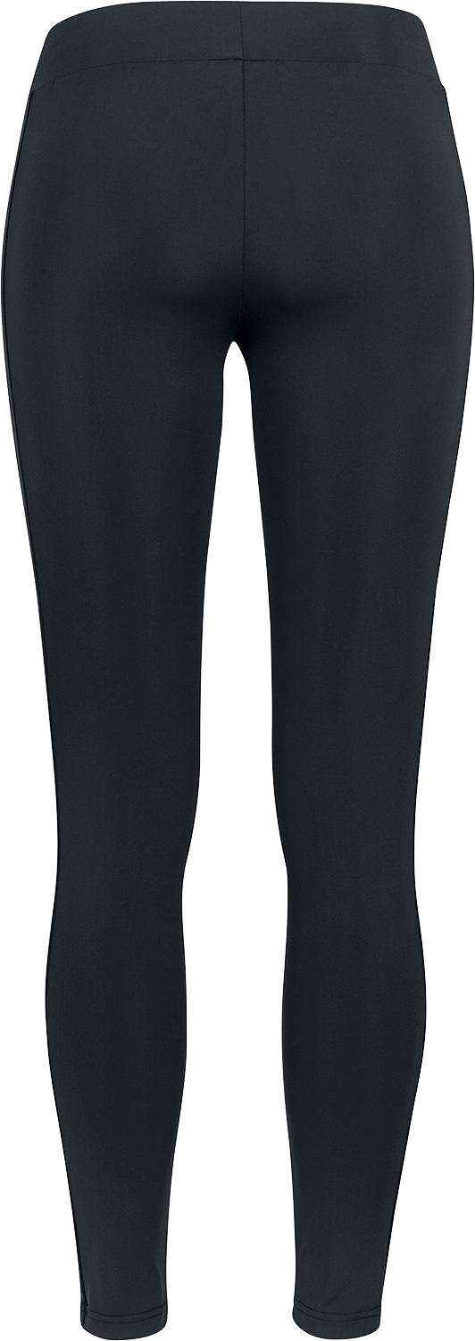 Legging  de Urban Classics - Leggings Femme Avec Genoux Motards - S à 4XL - pour Femme - noir - Urban Classics - View 2