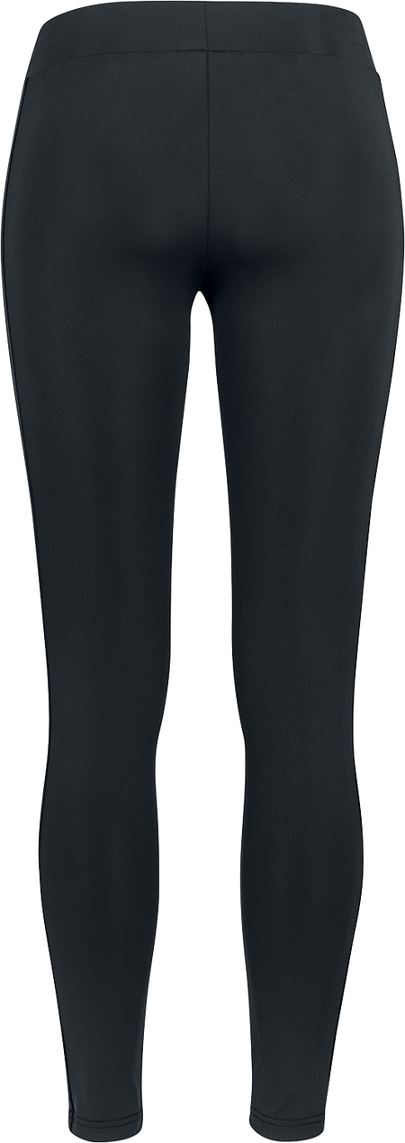 Legging  de Urban Classics - Leggings Femme Avec Genoux Motards - S à 4XL - pour Femme - noir - Urban Classics - View 2