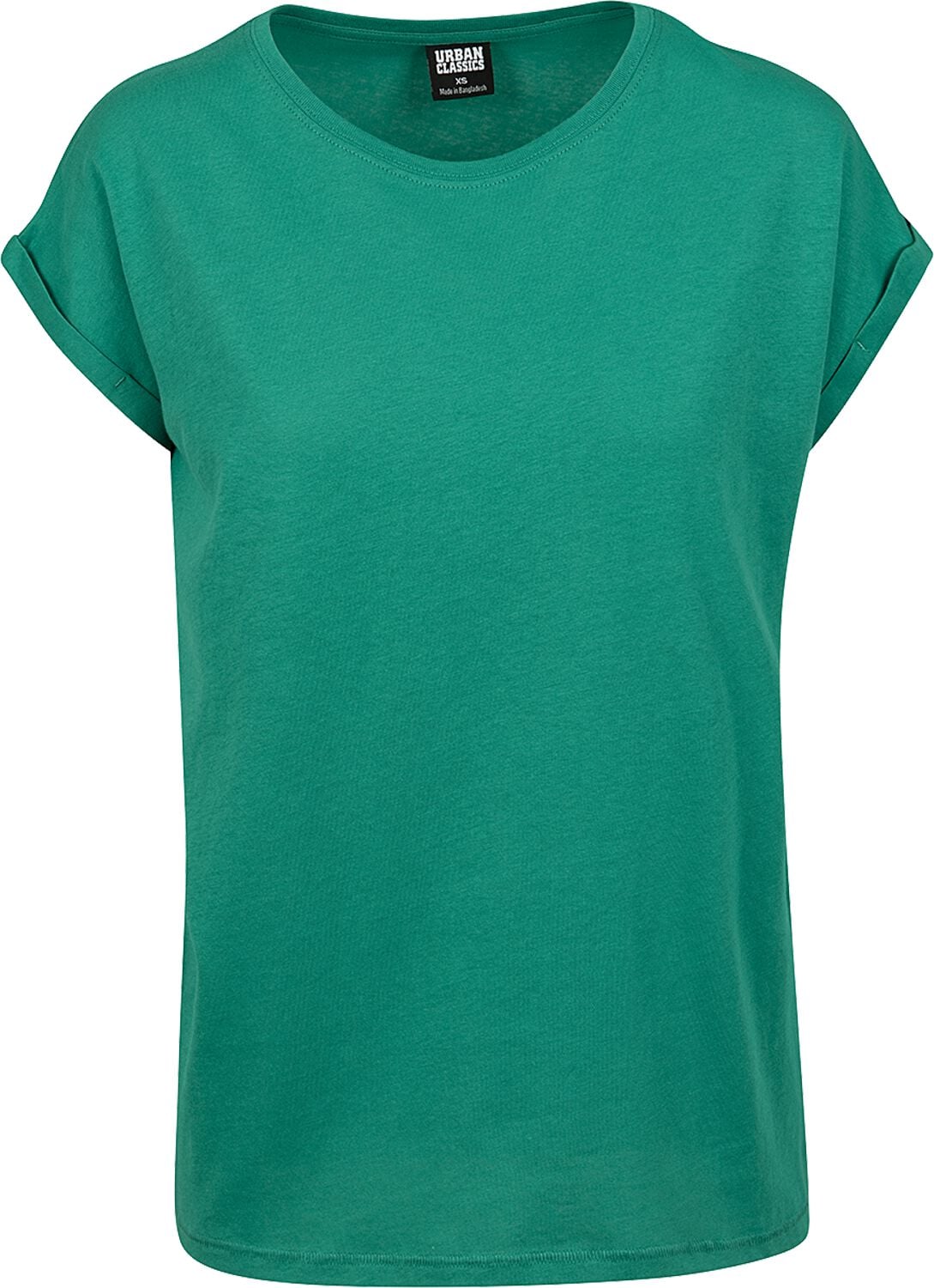 T-Shirt Manches courtes  de Urban Classics - T-shirt Manches Larges Femme - XS à 5XL - pour Femme - vert - Urban Classics