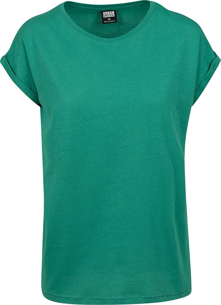T-Shirt Manches courtes  de Urban Classics - T-shirt Manches Larges Femme - XS à 5XL - pour Femme - vert - Urban Classics