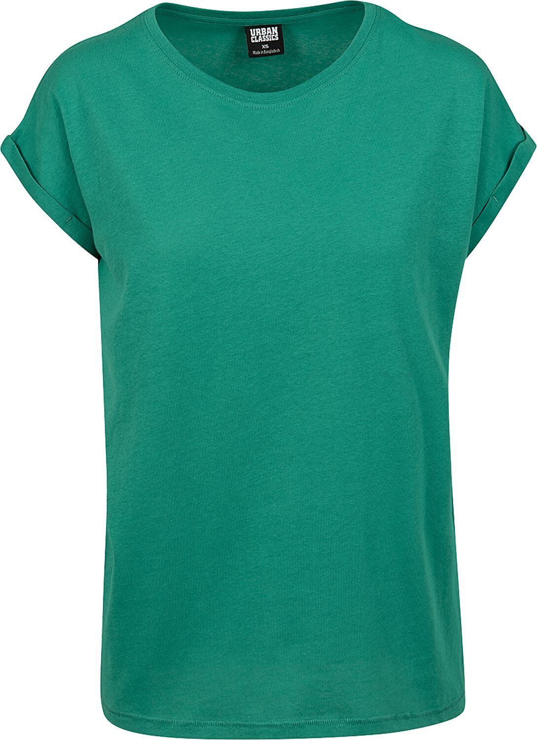 T-Shirt Manches courtes  de Urban Classics - T-shirt Manches Larges Femme - XS à 5XL - pour Femme - vert - Urban Classics