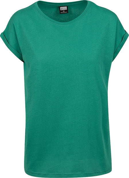 T-Shirt Manches courtes  de Urban Classics - T-shirt Manches Larges Femme - XS à 5XL - pour Femme - vert - Urban Classics