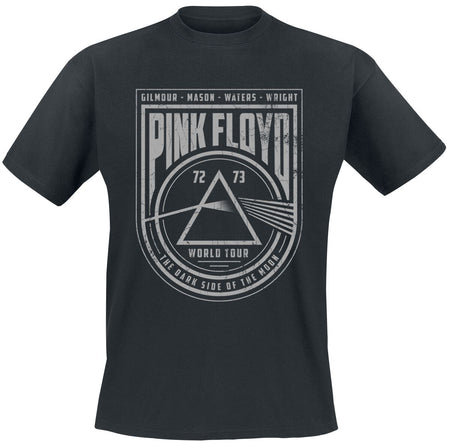 T-Shirt Manches courtes  de Pink Floyd - World Tour - M à XXL - pour Homme - noir - Pink Floyd
