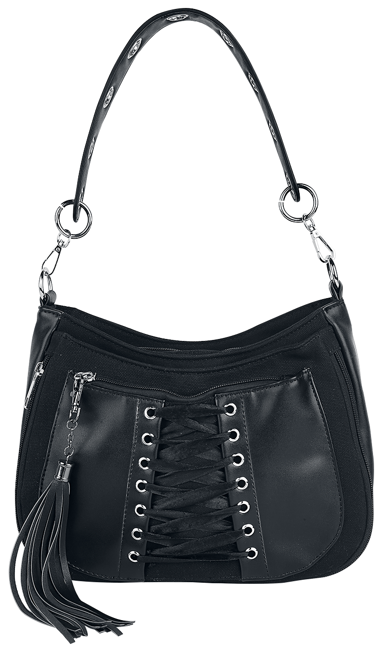 Sac à main  de Banned Alternative - Sac Avec Laçages - pour Femme - noir - Banned Alternative - View 2