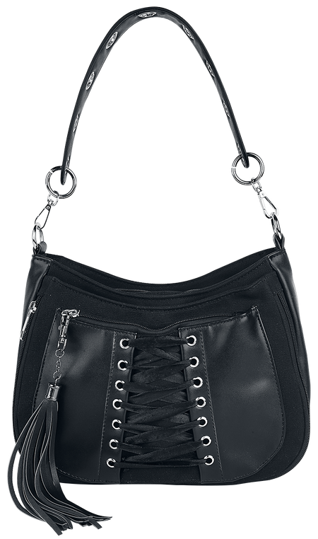 Sac à main  de Banned Alternative - Sac Avec Laçages - pour Femme - noir - Banned Alternative - View 2