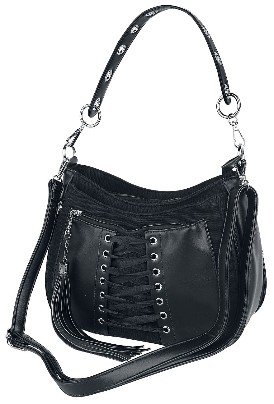 Sac à main  de Banned Alternative - Sac Avec Laçages - pour Femme - noir - Banned Alternative