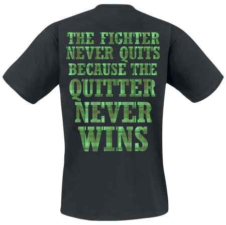 T-Shirt Manches courtes  de Dropkick Murphys - Fighter Plaid - M à XXL - pour Homme - noir - Dropkick Murphys - View 2