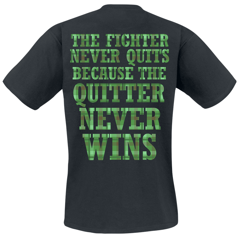 T-Shirt Manches courtes  de Dropkick Murphys - Fighter Plaid - M à XXL - pour Homme - noir - Dropkick Murphys - View 2