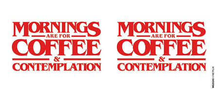 Mug  de Stranger Things - Coffee and Contemplation - pour Indifférent - blanc - Stranger Things - View 2