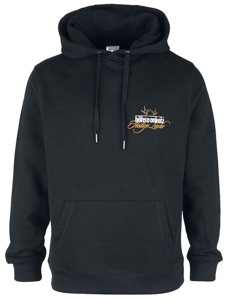 Sweat-shirt à capuche  de Böhse Onkelz - Gehasst, Verdammt, Vergöttert - M à 3XL - pour Homme - noir - Böhse Onkelz