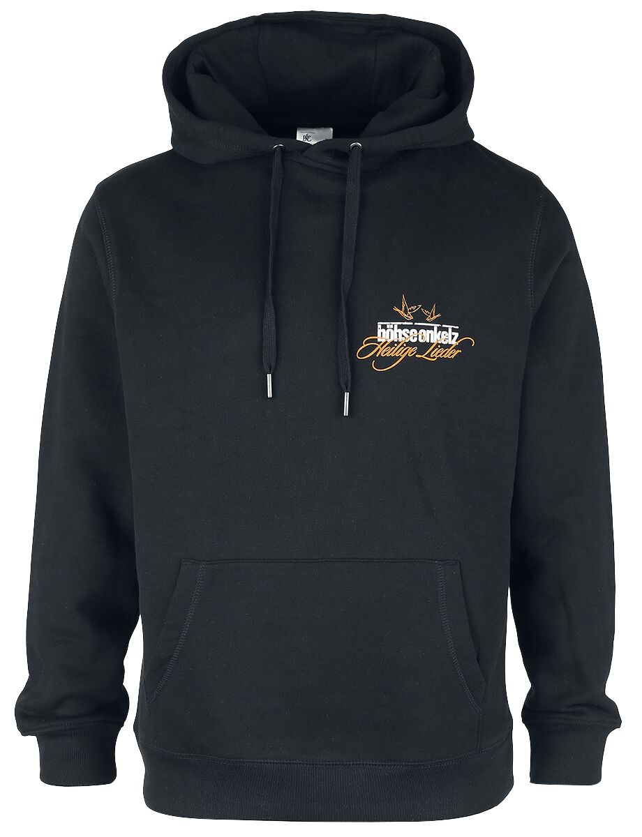 Sweat-shirt à capuche  de Böhse Onkelz - Gehasst, Verdammt, Vergöttert - M à 3XL - pour Homme - noir - Böhse Onkelz