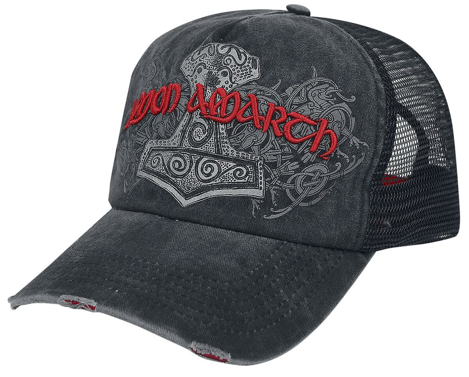 Casquette  de Amon Amarth - Hammer - Trucker Cap - pour Homme - gris - Amon Amarth