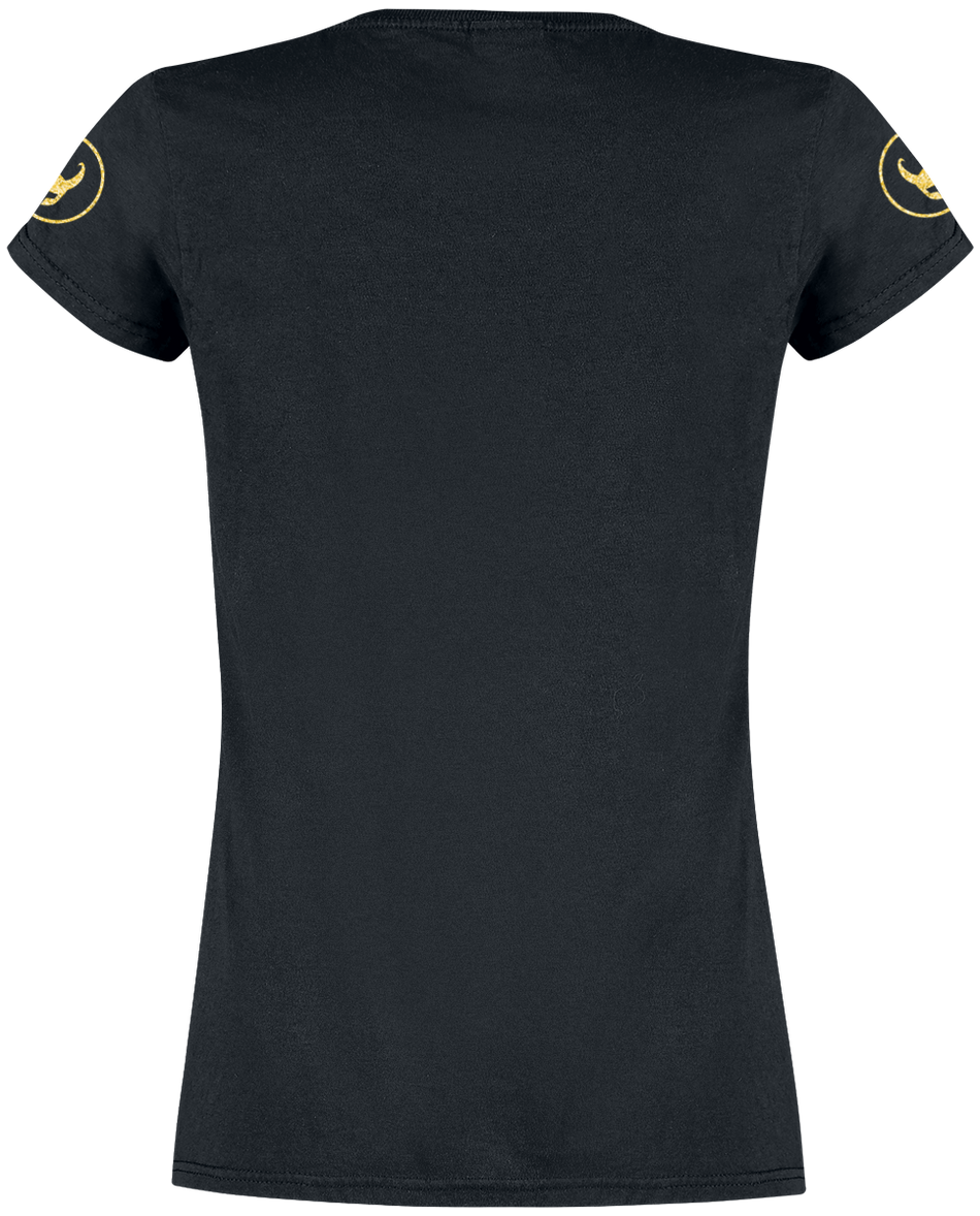 T-Shirt Manches courtes  de Loki - Always Be Yourself - S à XXL - pour Femme - noir - Loki - View 2