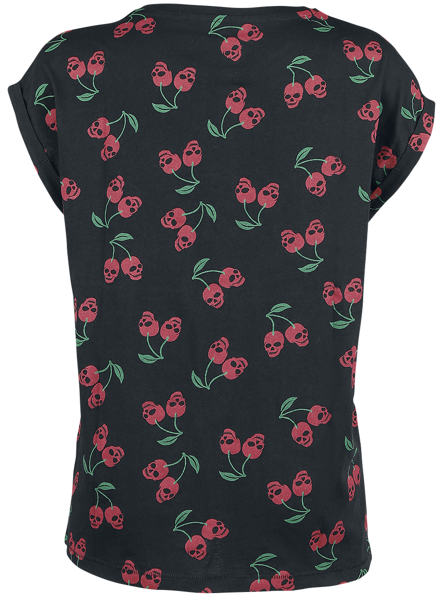 T-Shirt Manches courtes Rockabilly de Rock Rebel by EMP - T-Shirt Femme Manches Larges - M à 5XL - pour Femme - noir - Rock Rebel by EMP - View 2