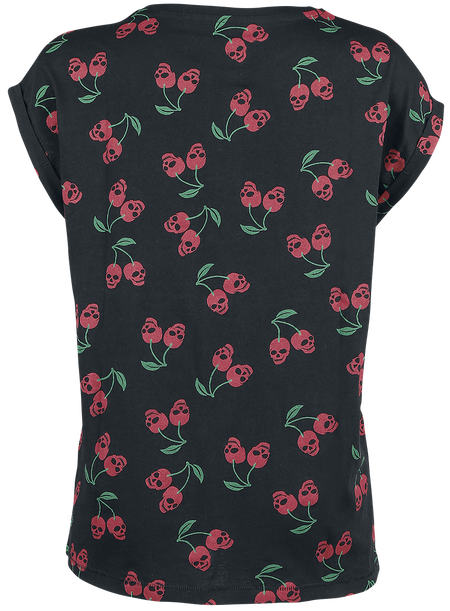 T-Shirt Manches courtes Rockabilly de Rock Rebel by EMP - T-Shirt Femme Manches Larges - M à 5XL - pour Femme - noir - Rock Rebel by EMP - View 2