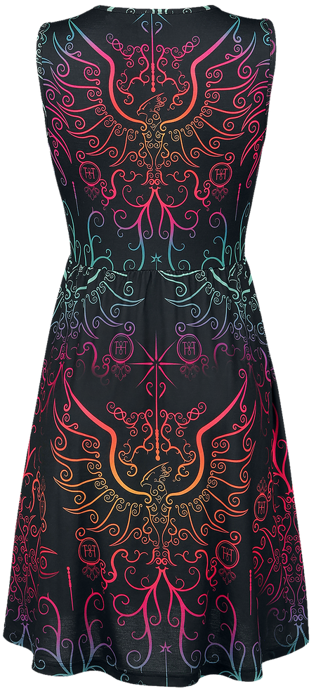 Robe mi-longue  de Harry Potter - Phoenix - S à XXL - pour Femme - multicolore - Harry Potter - View 2