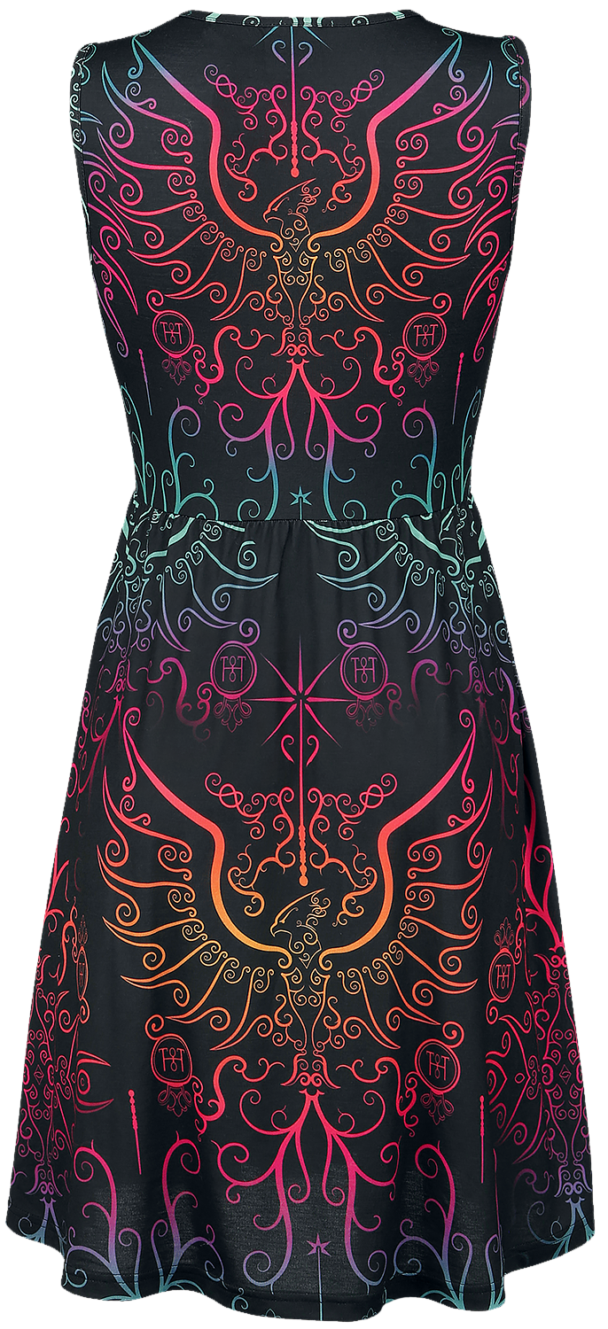 Robe mi-longue  de Harry Potter - Phoenix - S à XXL - pour Femme - multicolore - Harry Potter - View 2