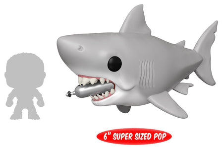 Jaws - Les Dents De La Mer - Grand Requin Blanc Avec Bouteille De Plongée (Oversize) - Funko Pop! n°759 - Funko Pop! - Funko Shop Europe - Jaws