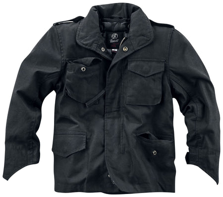 Veste  de Brandit - Veste Standard M65 Enfant - 122/128 à 170/176 - pour garçons - noir - Brandit