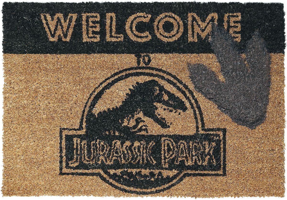 Paillasson  de Jurassic Park - Welcome - pour Indifférent - multicolore - Jurassic Park
