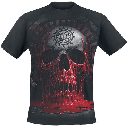 T-Shirt Manches courtes Gothic de Spiral - Bleeding Souls - S à XXL - pour Homme - noir - Spiral